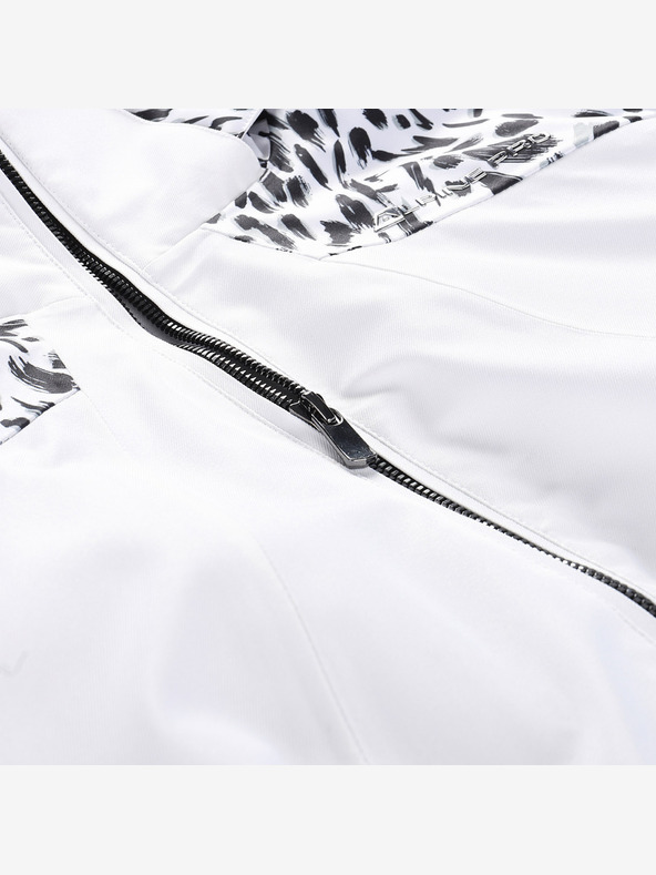 ALPINE PRO Ženski smučarski plašč z membrano PTX ALPINE PRO OLADA bela pb