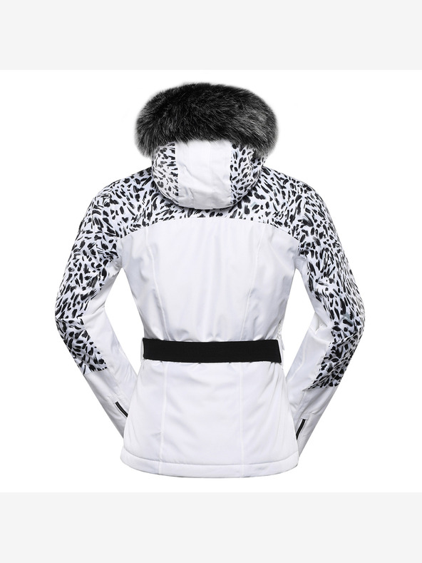 ALPINE PRO Ženski smučarski plašč z membrano PTX ALPINE PRO OLADA bela pb