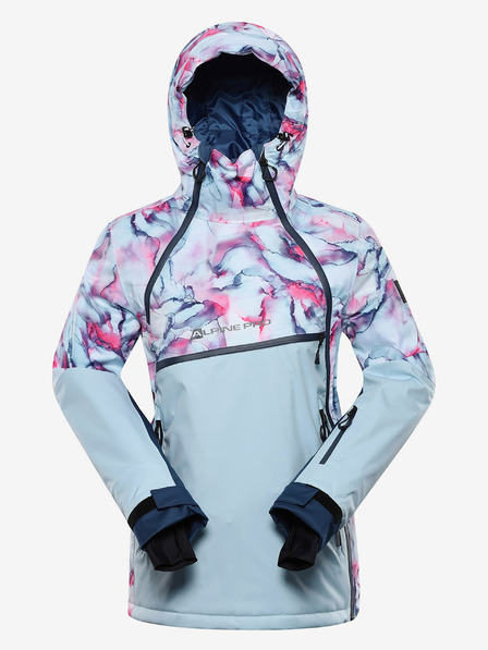ALPINE PRO Ženska smučarska jakna z membrano ptx ALPINE PRO OMEQA aquamarine pb