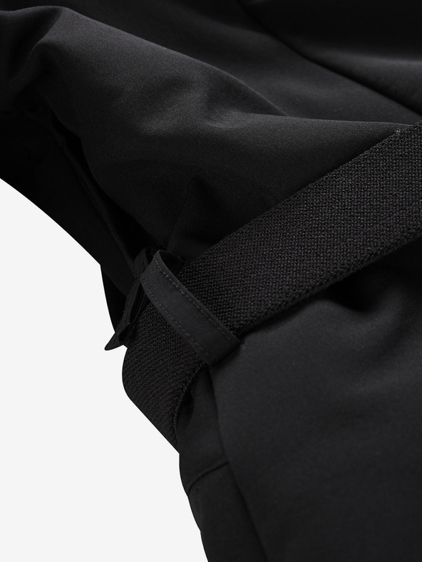 ALPINE PRO Ženska softshell smučarska jakna z membrano ALPINE PRO DOWELA črna