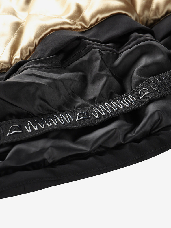 ALPINE PRO Ženska softshell smučarska jakna z membrano ALPINE PRO DOWELA črna