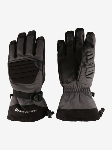 ALPINE PRO moške rokavice z membrano ptx ALPINE PRO DERD črna