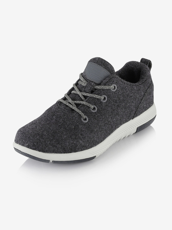ALPINE PRO Mestni čevlji ALPINE PRO WOOLE dk.true gray