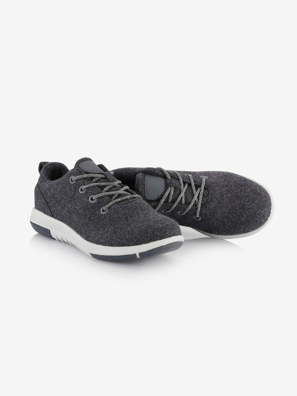 ALPINE PRO Mestni čevlji ALPINE PRO WOOLE dk.true gray