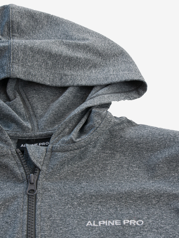 ALPINE PRO Ženska majica ALPINE PRO e dimljen biser