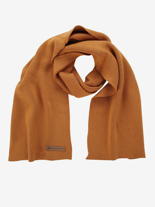 ALPINE PRO Pleten šal ALPINE PRO ESKARNE 2 zlati hrast