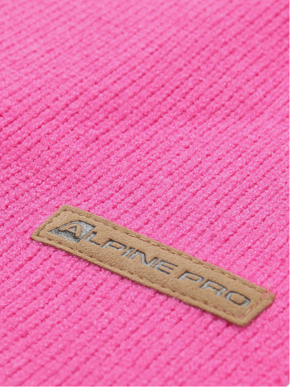 ALPINE PRO Zimski šal ALPINE PRO ESKARNE karminska vrtnica