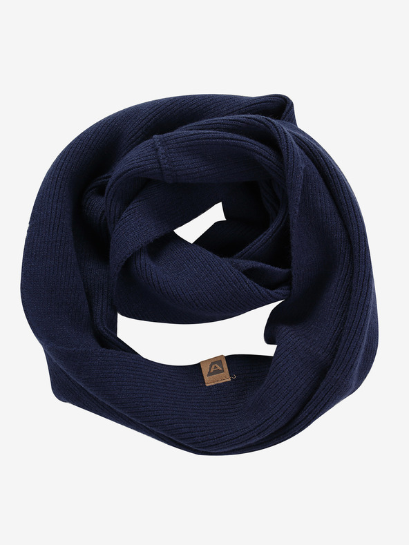 ALPINE PRO Pleten okrogel šal ALPINE PRO EUKENE mood indigo