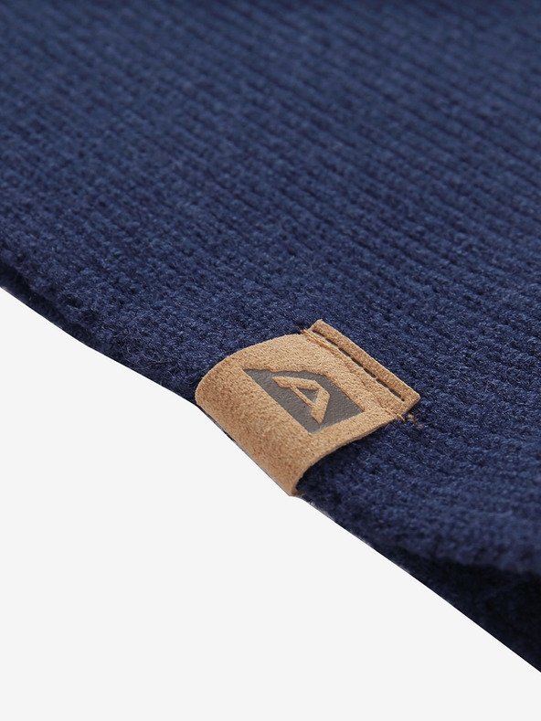 ALPINE PRO Pleten okrogel šal ALPINE PRO EUKENE mood indigo