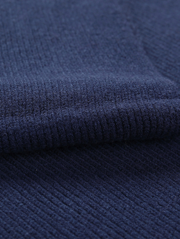 ALPINE PRO Pleten okrogel šal ALPINE PRO EUKENE mood indigo