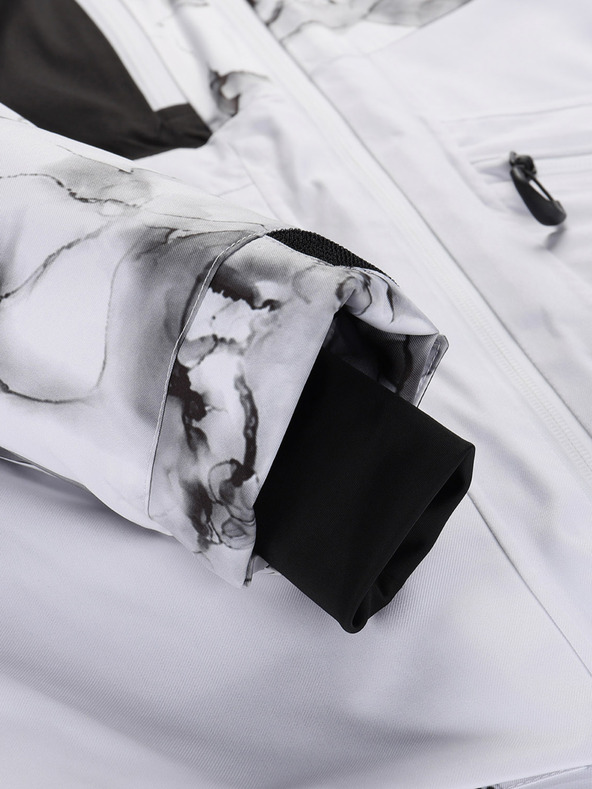 ALPINE PRO Ženska smučarska jakna z ptx membrano ALPINE PRO UZERA bela pb