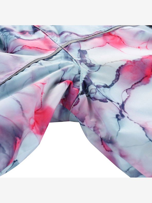 ALPINE PRO Otroška smučarska jakna z membrano ptx ALPINE PRO EDERO aquamarine variant pb