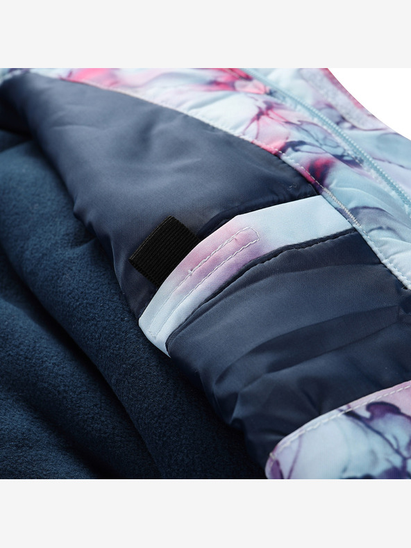 ALPINE PRO Otroška smučarska jakna z membrano ptx ALPINE PRO EDERO aquamarine variant pb