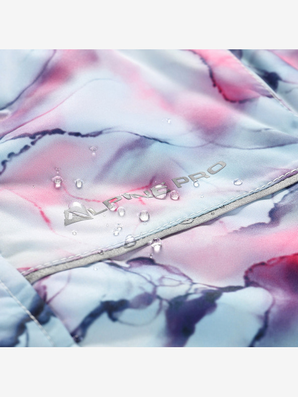 ALPINE PRO Otroška smučarska jakna z membrano ptx ALPINE PRO EDERO aquamarine variant pb