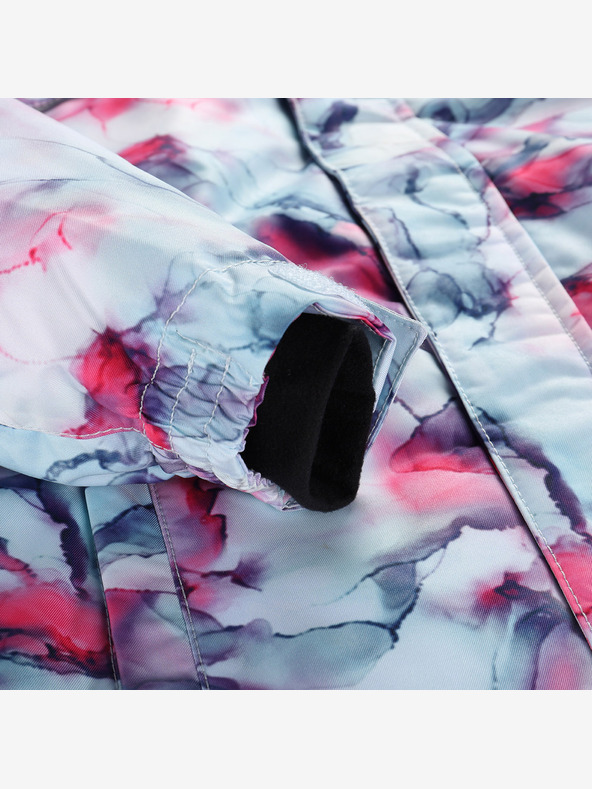 ALPINE PRO Otroška smučarska jakna z membrano ptx ALPINE PRO EDERO aquamarine variant pb