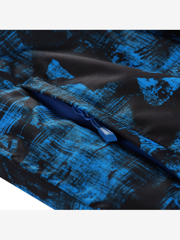 ALPINE PRO Otroška smučarska jakna z ptx membrano ALPINE PRO EDERO electric blue limonade varianta pa