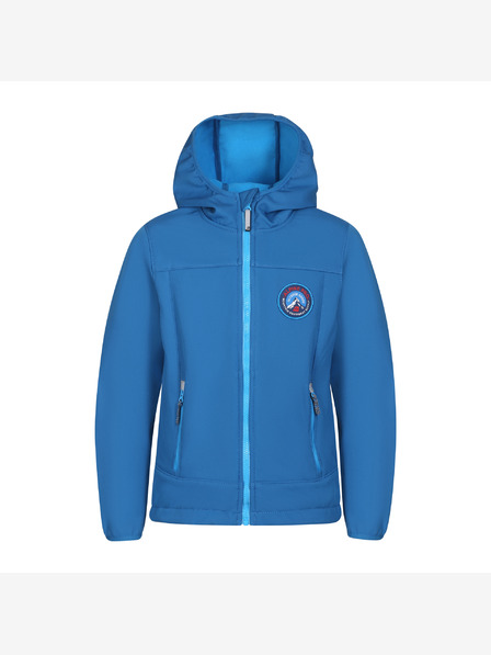 ALPINE PRO Otroška softshell jakna z membrano ALPINE PRO OMANO mykonos blue