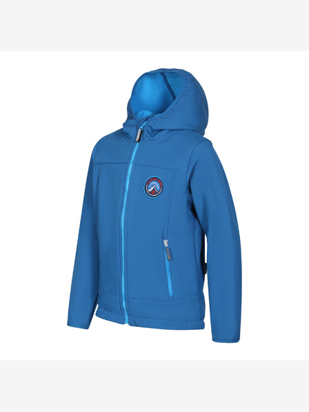 ALPINE PRO Otroška softshell jakna z membrano ALPINE PRO OMANO mykonos blue