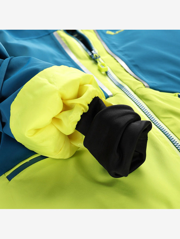 ALPINE PRO Otroška smučarska jakna z membrano ptx snow ALPINE PRO REASO mykonos blue