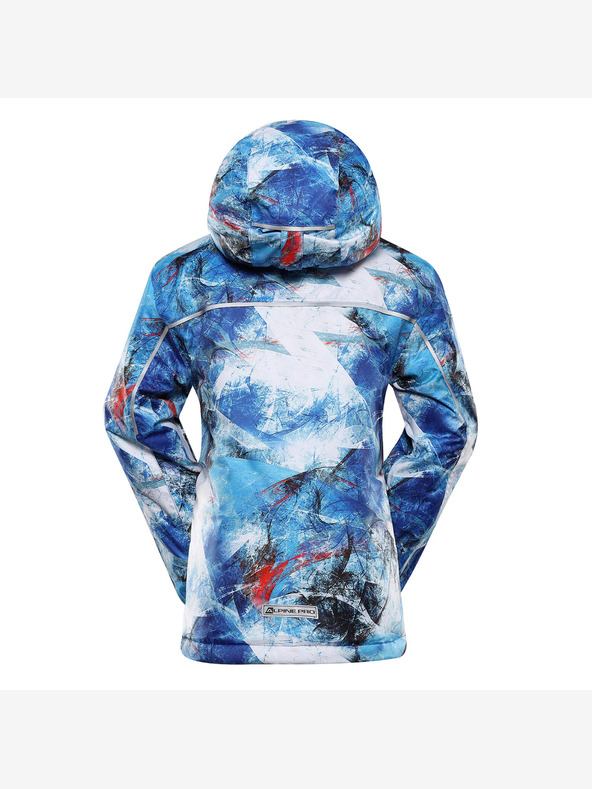 ALPINE PRO Otroška smučarska jakna z membrano ptx snow ALPINE PRO KIWERO blue aster varianta pb
