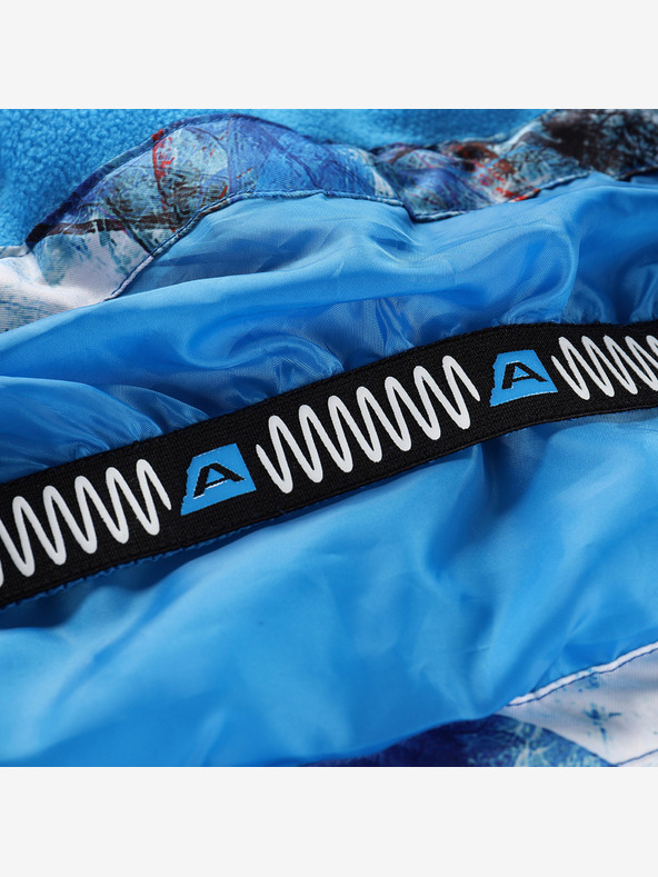 ALPINE PRO Otroška smučarska jakna z membrano ptx snow ALPINE PRO KIWERO blue aster varianta pb