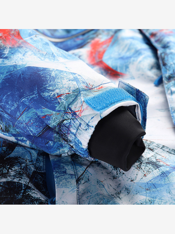 ALPINE PRO Otroška smučarska jakna z membrano ptx snow ALPINE PRO KIWERO blue aster varianta pb