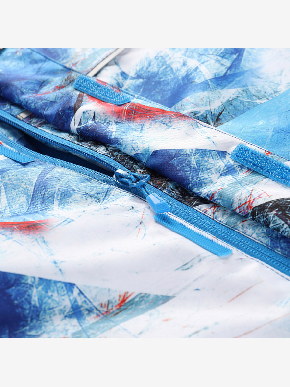 ALPINE PRO Otroška smučarska jakna z membrano ptx snow ALPINE PRO KIWERO blue aster varianta pb