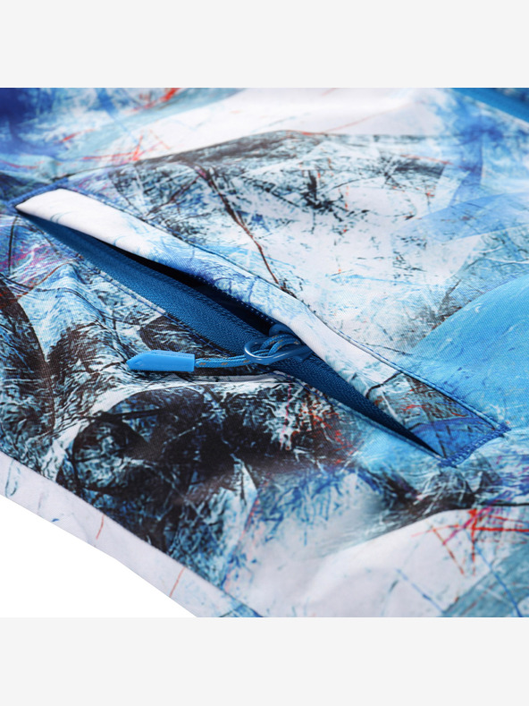 ALPINE PRO Otroška smučarska jakna z membrano ptx snow ALPINE PRO KIWERO blue aster varianta pb