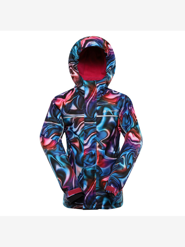 ALPINE PRO Otroška smučarska jakna s ptx snežno membrano ALPINE PRO KIWERO vivacious varianta pc