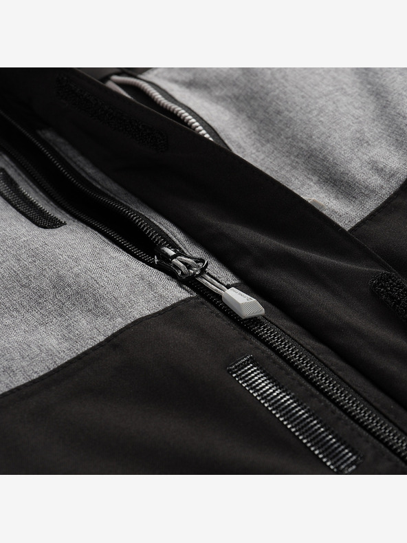 ALPINE PRO Otroška smučarska jakna s ptx snežno membrano ALPINE PRO COMEDO črna