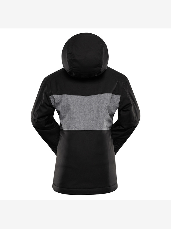 ALPINE PRO Otroška smučarska jakna s ptx snežno membrano ALPINE PRO COMEDO črna