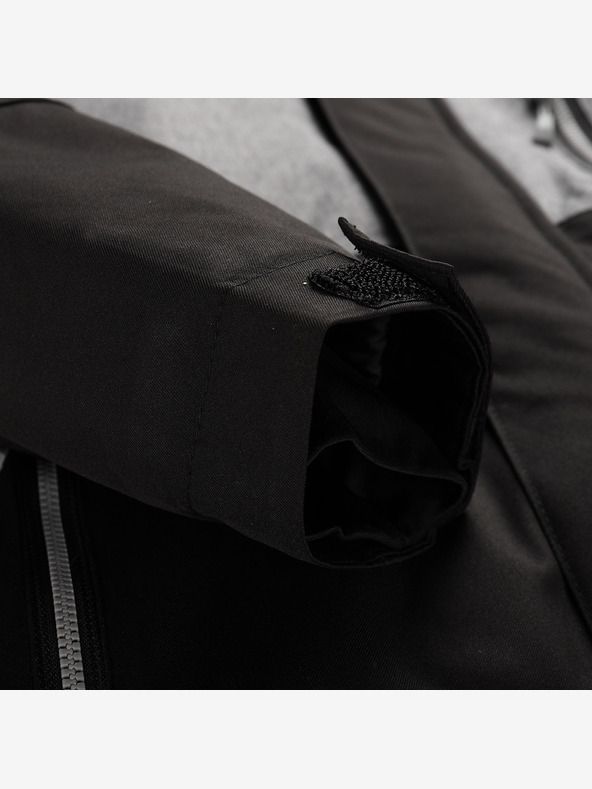 ALPINE PRO Otroška smučarska jakna s ptx snežno membrano ALPINE PRO COMEDO črna