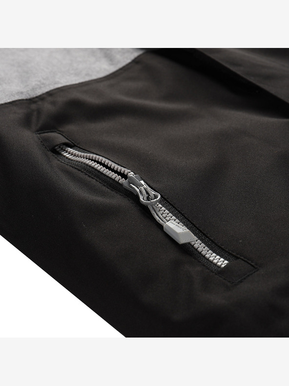 ALPINE PRO Otroška smučarska jakna s ptx snežno membrano ALPINE PRO COMEDO črna