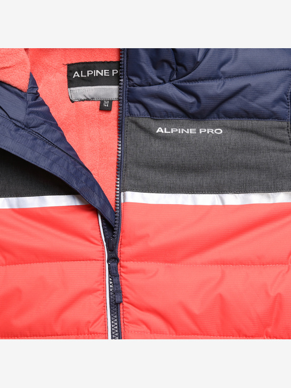 ALPINE PRO Otroška jakna ALPINE PRO JORGO cayenne
