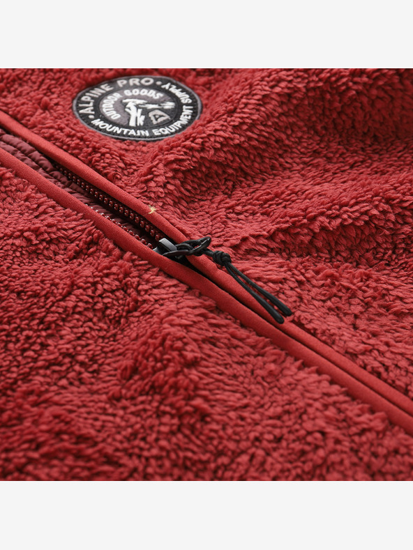 ALPINE PRO Otroška majica supratherm ALPINE PRO FERADO merlot