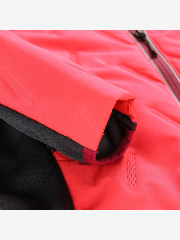 ALPINE PRO Otroška jopa z impregnacijo ALPINE PRO GOMARO diva pink