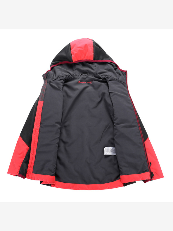 ALPINE PRO Otroška jopa z impregnacijo ALPINE PRO GOMARO diva pink