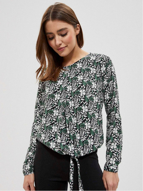 Moodo Gladka majica iz viskoze Moodo