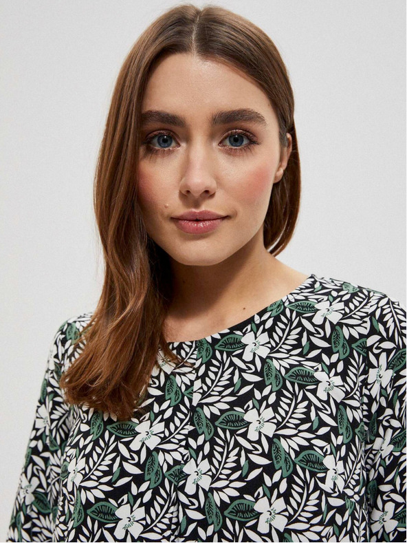 Moodo Gladka majica iz viskoze Moodo