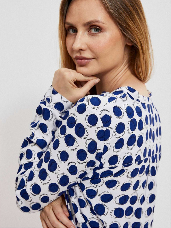 Moodo Vzorčasta bluza Moodo