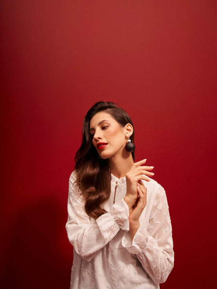 Moodo Bela ženska bluza Moodo