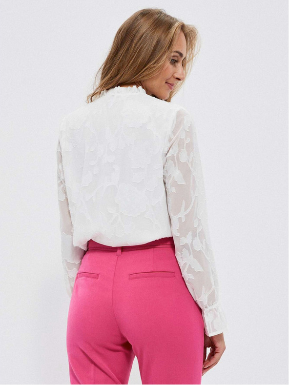 Moodo Bela ženska bluza Moodo