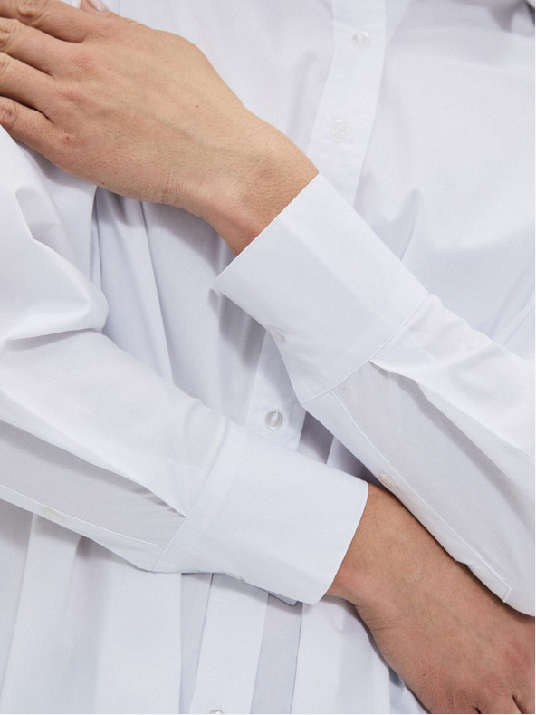 Moodo Bela ženska srajca Moodo