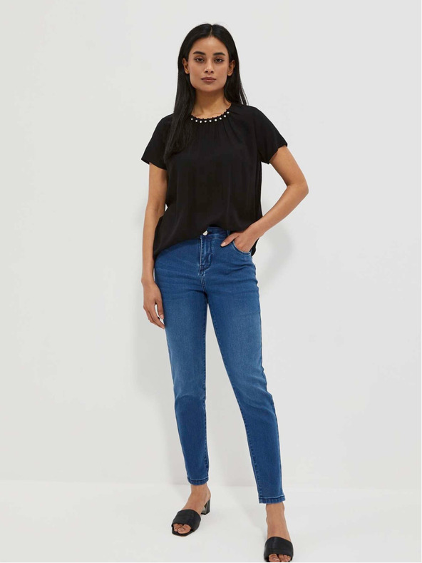 Moodo Črna ženska bluza Moodo