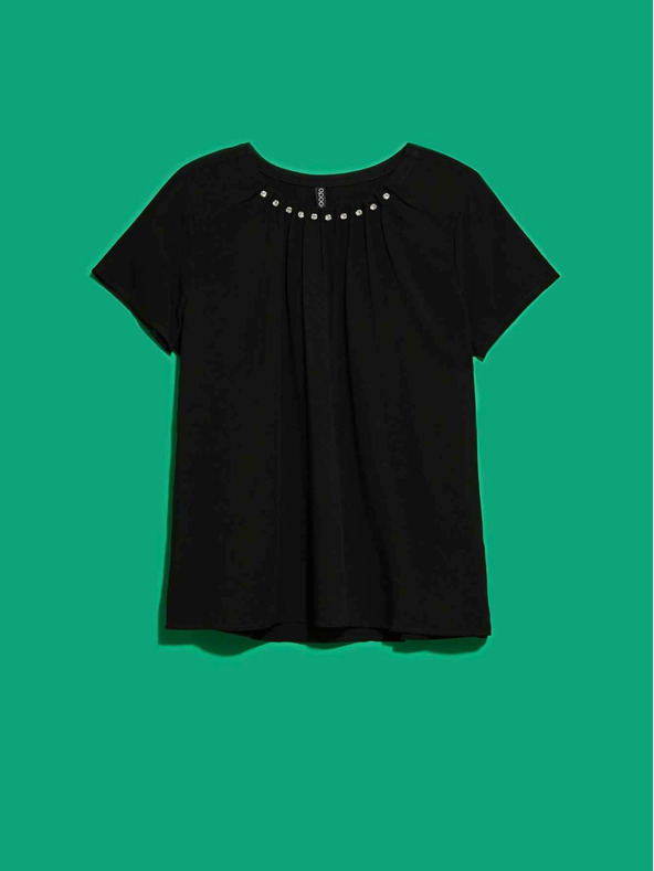 Moodo Črna ženska bluza Moodo