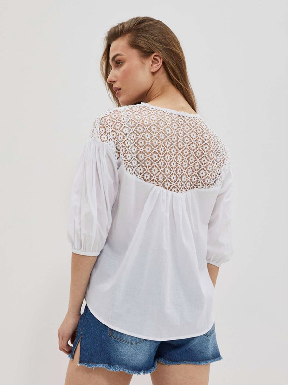 Moodo Bela ženska bluza Moodo