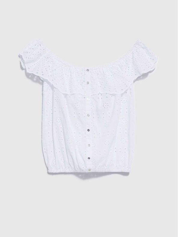 Moodo Bela ženska majica Moodo