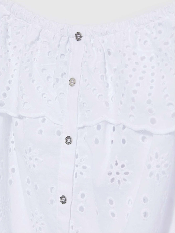 Moodo Bela ženska majica Moodo