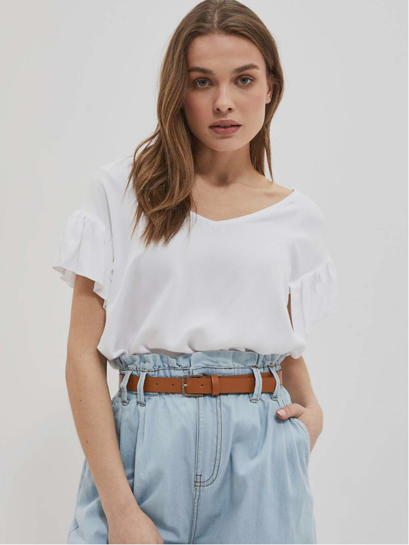 Moodo Bela ženska bluza Moodo