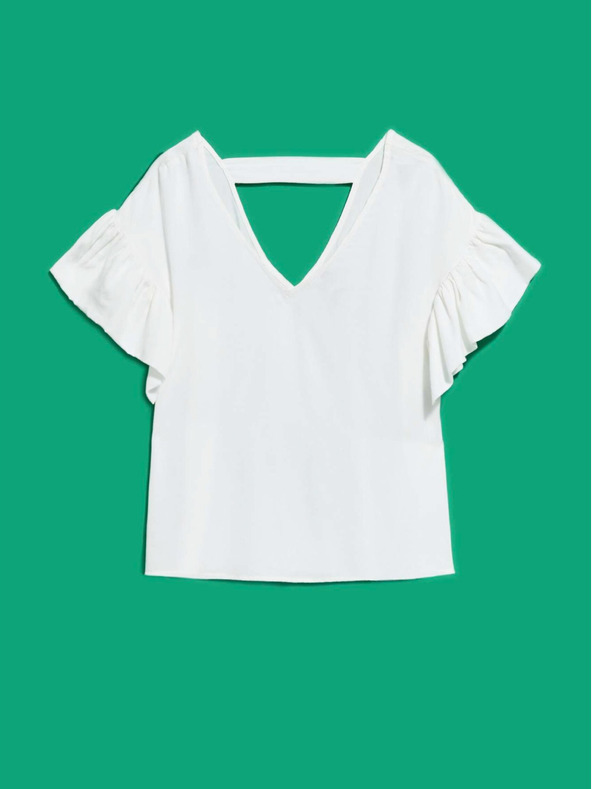 Moodo Bela ženska bluza Moodo